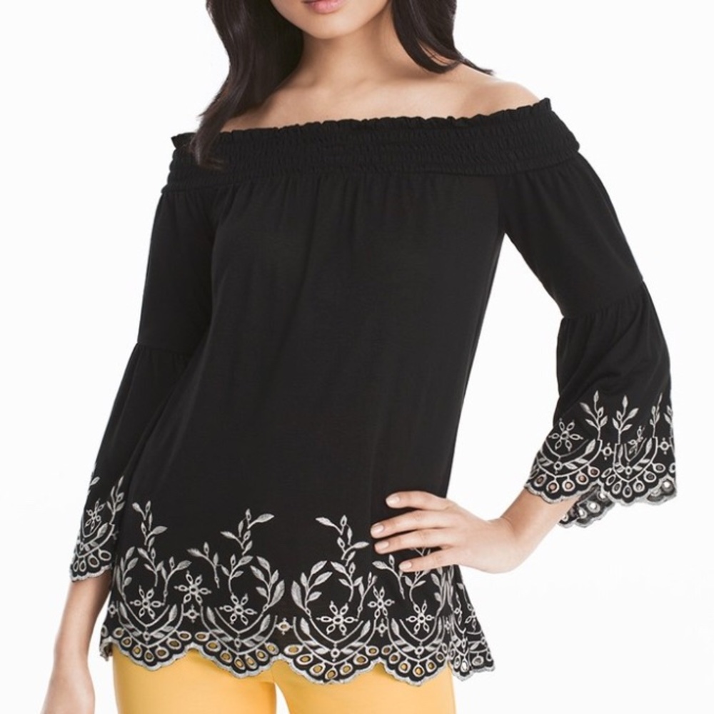 NWT White House black market off the shoulder top